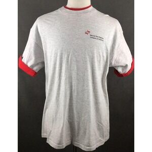 Signal Sports VTG 90s Natural Gas Pipeline Workers T-Shirt XL Double Collar